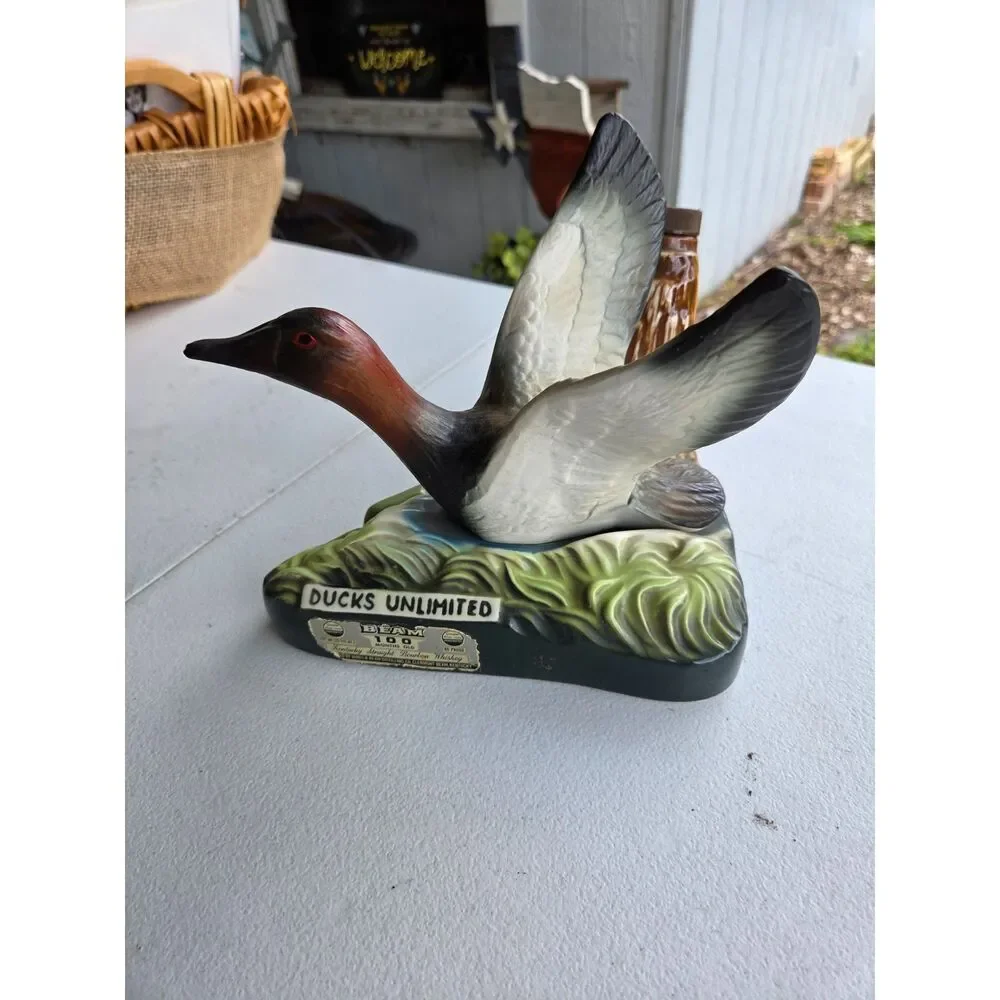 Vintage Canvasback Drake Decanter